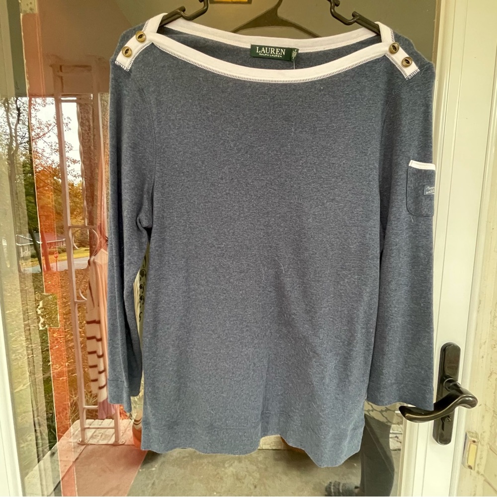 Ralph Lauren 3/4 sleeve top